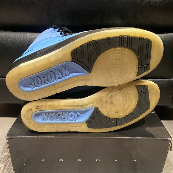 2010 Jordan 2 Retro QF University Blue Men’s Size 10.5 with OG Box - Picture 6 of 7